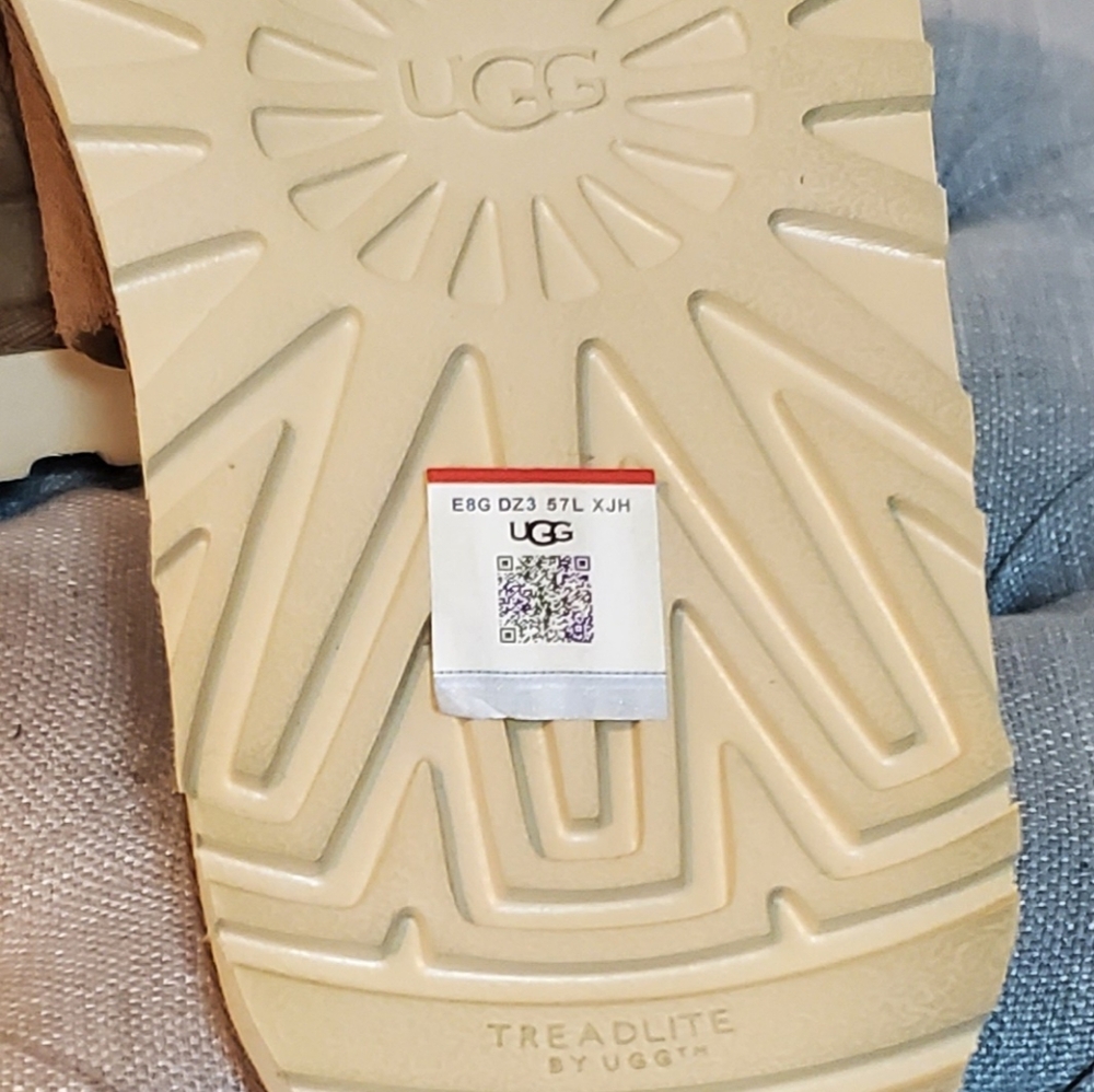 UGG Womens Laton Slide, Chestnut (Size: 8 - NEW) - Picture 8 of 12
